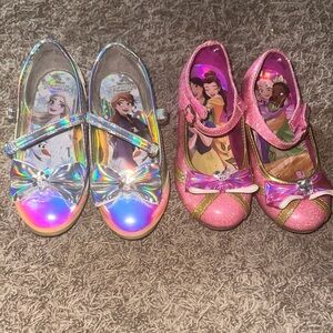 Disney Holographic and Pink Kids Dress Shoes